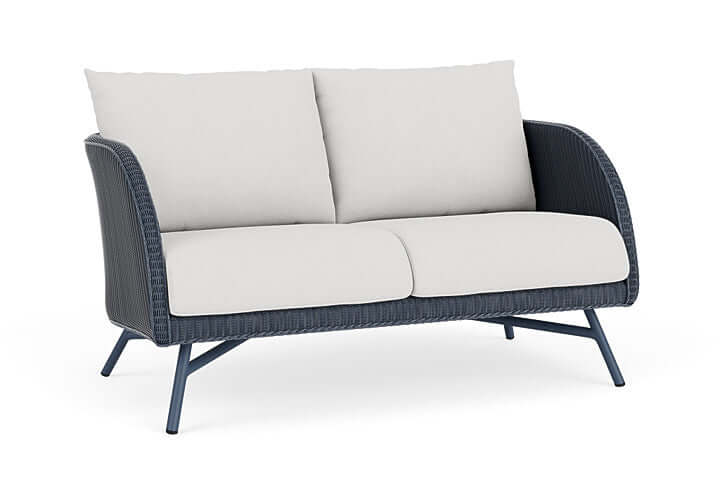 Lloyd Flanders Essence Loveseat Denim Blue
