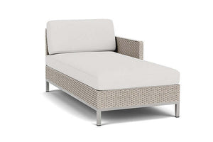 Lloyd Flanders Elements Left Arm Chaise with Loom Arm and Back Linen