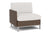 Lloyd Flanders Elements Right Arm Lounge Chair with Loom Arm and Back Bark