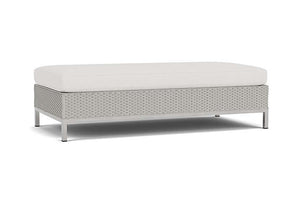 Lloyd Flanders Elements Large Ottoman Platinum