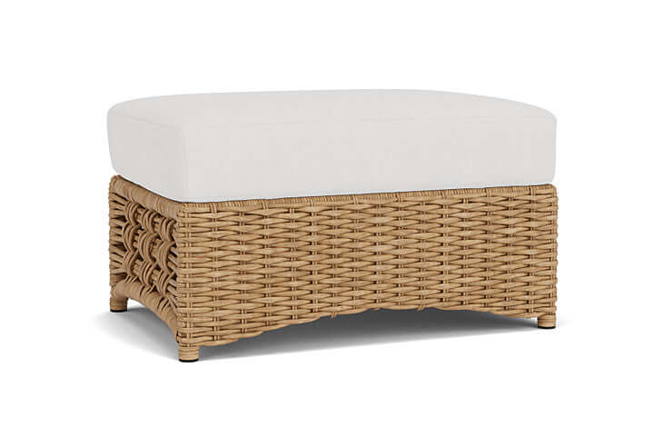 Lloyd Flanders Magnolia Ottoman Sandcastle