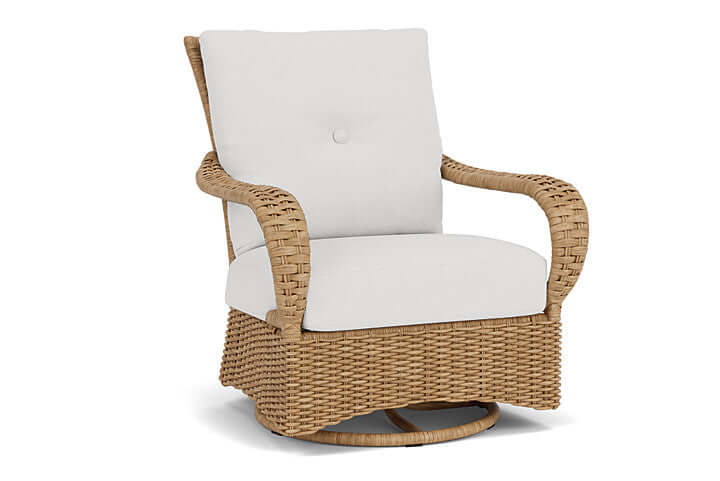 Lloyd Flanders Magnolia Swivel Glider Lounge Chair Sandcastle