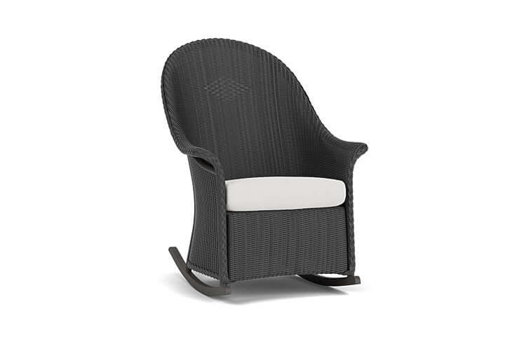 Lloyd Flanders Universal Loom High Back Porch Rocker - 5236 Charcoal