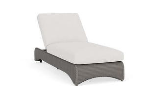 Lloyd Flanders Universal Loom Chaise Pewter