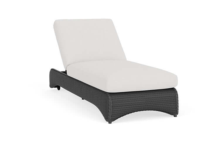 Lloyd Flanders Universal Loom Chaise Charcoal