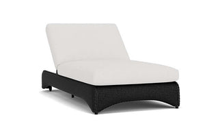 Lloyd Flanders Universal Loom Double Chaise Ebony