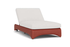 Lloyd Flanders Universal Loom Double Chaise Terracotta