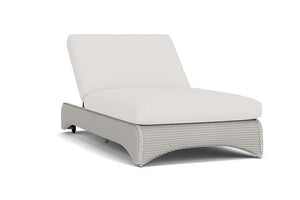 Lloyd Flanders Universal Loom Double Chaise Platinum