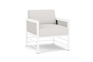 Lloyd Flanders Southport Lounge Chair Matte White