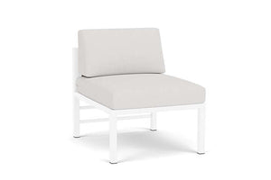 Lloyd Flanders Southport Armless Sectional Matte White