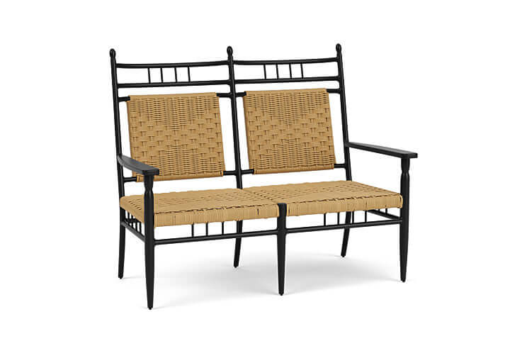 Lloyd Flanders Low Country Cushionless Settee