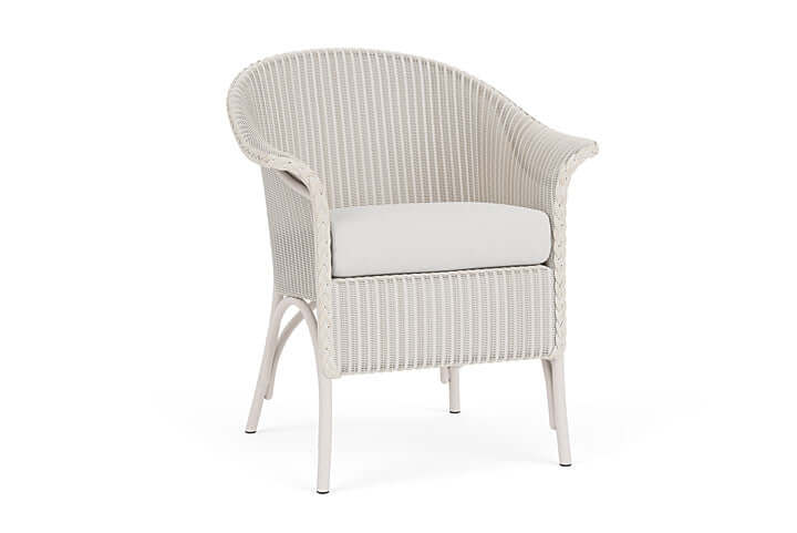 Lloyd Flanders Universal Loom Dining Armchair - 8001 Antique White