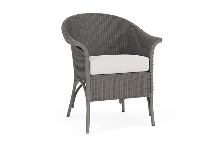Lloyd Flanders Universal Loom Dining Armchair - 8001 Pewter
