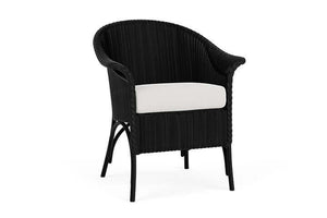 Lloyd Flanders Universal Loom Dining Armchair - 8001 Ebony