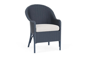 Lloyd Flanders Universal Loom Dining Armchair - 8004 Denim Blue