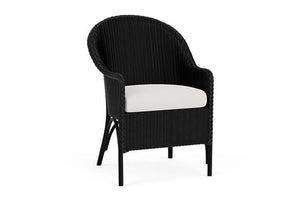 Lloyd Flanders Universal Loom Dining Armchair - 8004 Ebony