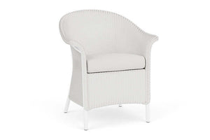 Lloyd Flanders Universal Loom Dining Armchair - 8007 Matte White