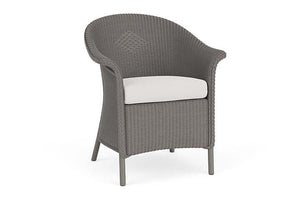 Lloyd Flanders Universal Loom Dining Armchair - 8007 Pewter