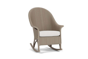 Lloyd Flanders Universal Loom High Back Porch Rocker - 8036 French Beige