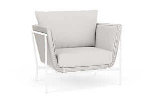 Lloyd Flanders Solstice Lounge Chair White