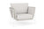 Lloyd Flanders Solstice Lounge Chair Antique White