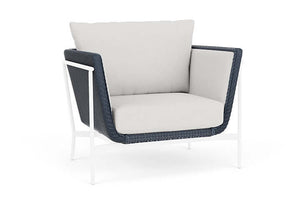 Lloyd Flanders Solstice Lounge Chair Denim Blue