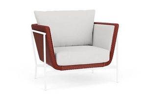 Lloyd Flanders Solstice Lounge Chair Terracotta