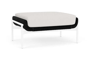 Lloyd Flanders Solstice Ottoman Ebony