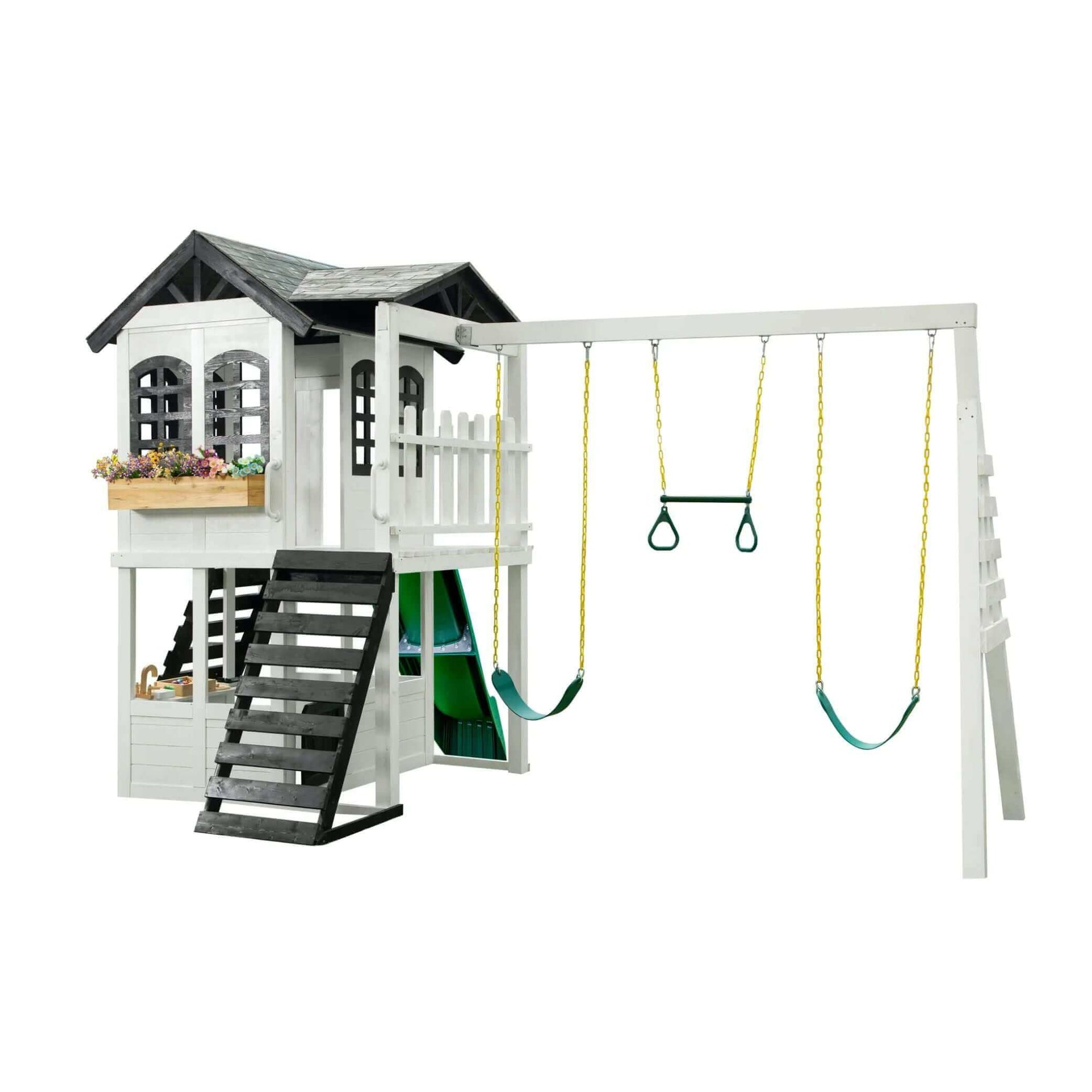 2MamaBees Reign Two Story Playhouse-No