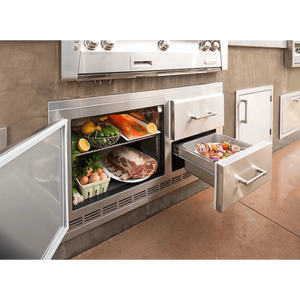 Alfresco Built-In Under Grill Refrigerator-Default Title