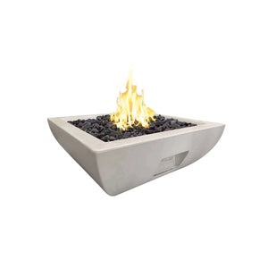 American Fyre Designs 36" Bordeaux Square Fire Bowl-Natural Gas