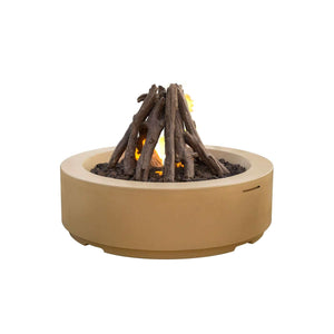 American Fyre Designs 48" Louvre Round Fire Pit-Natural Gas