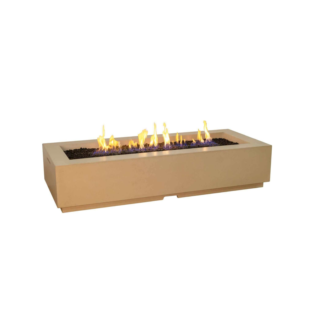 American Fyre Designs 72" x 30" Louvre Long Rectangle Fire Pit-Natural Gas