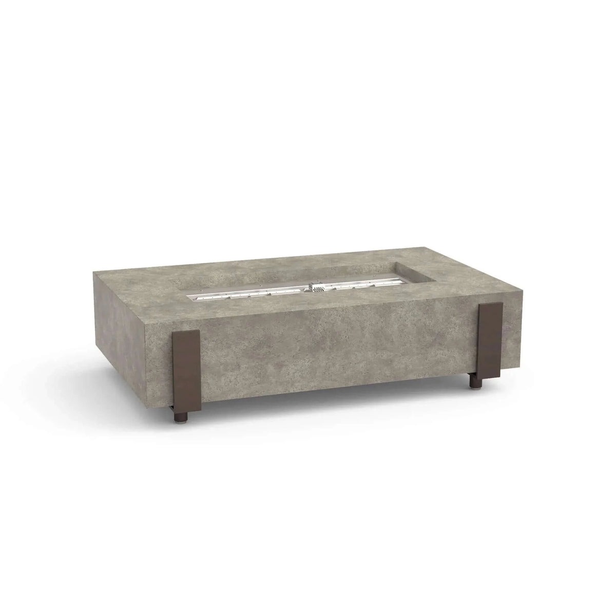 American Fyre Designs Iron Saddle Fire Table-Natural Gas