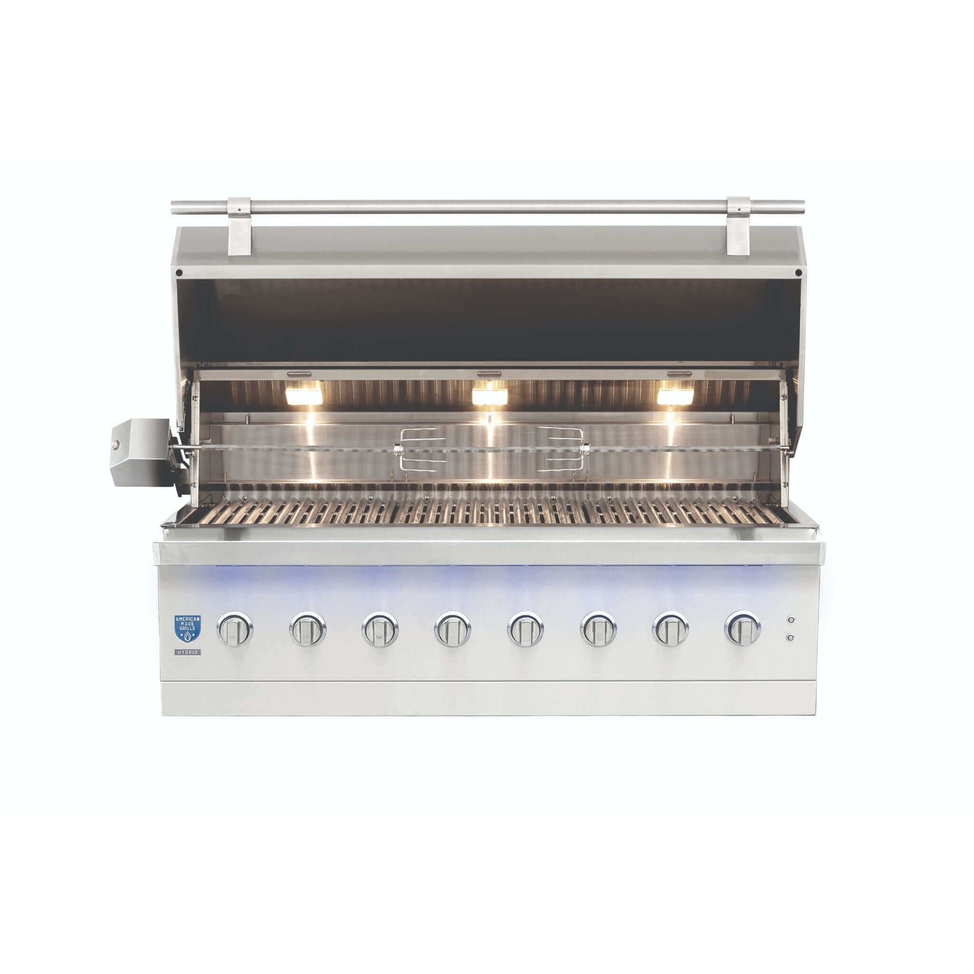 American Made Grills Encore 54" Built-In Hybrid Grill-Natural Gas