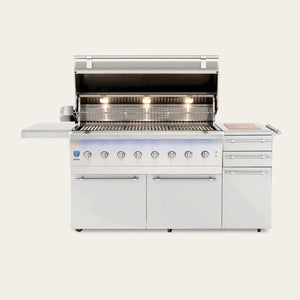 American Made Grills Encore 54" Freestanding Hybrid Grill-Natural Gas