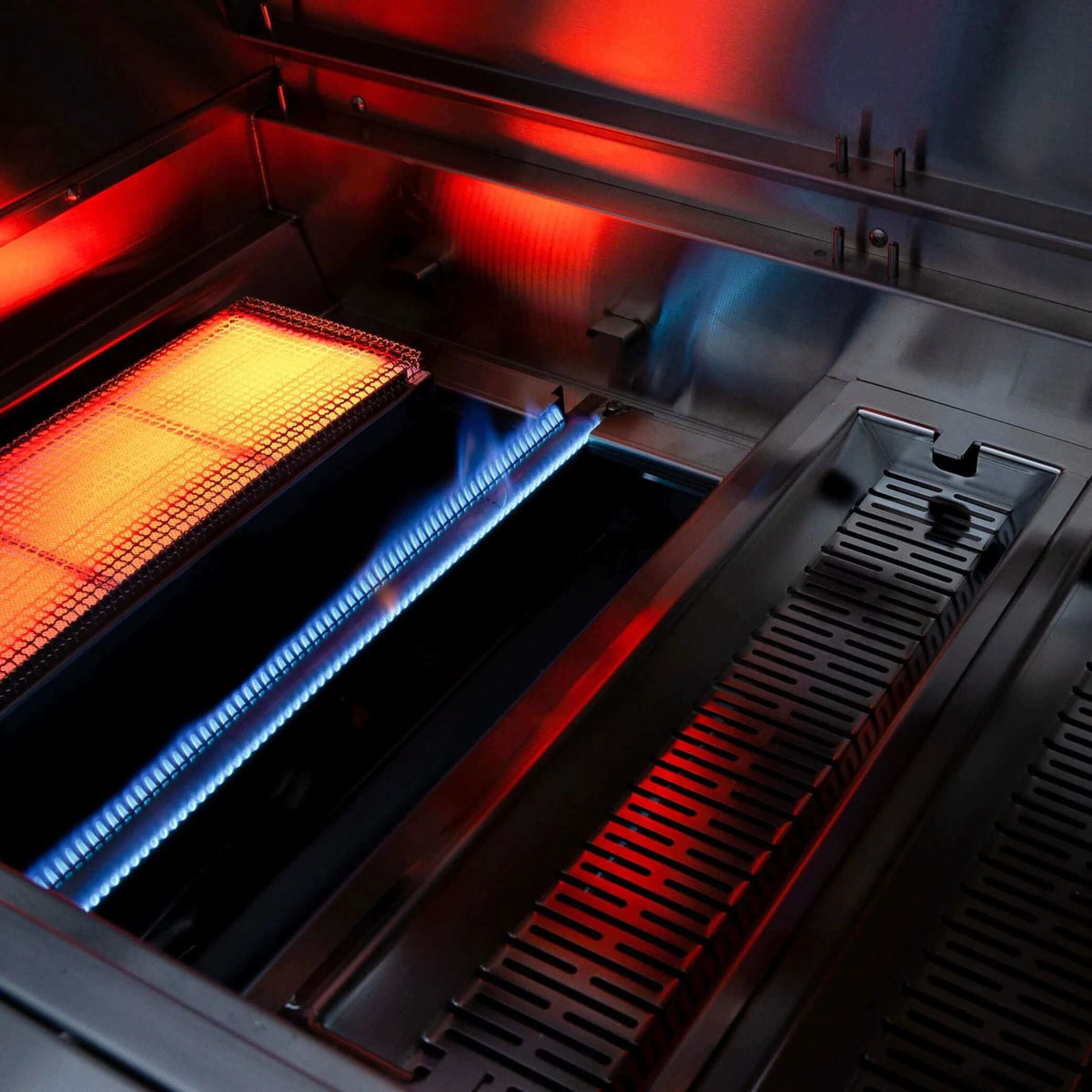 American Made Grills Muscle 36" Freestanding Hybrid Grill-