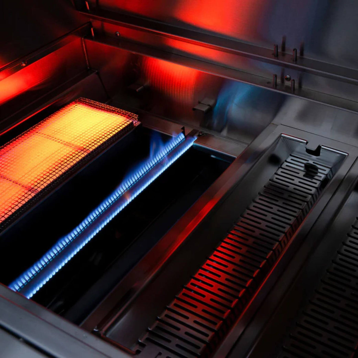 American Made Grills Muscle 54" Freestanding Hybrid Grill-