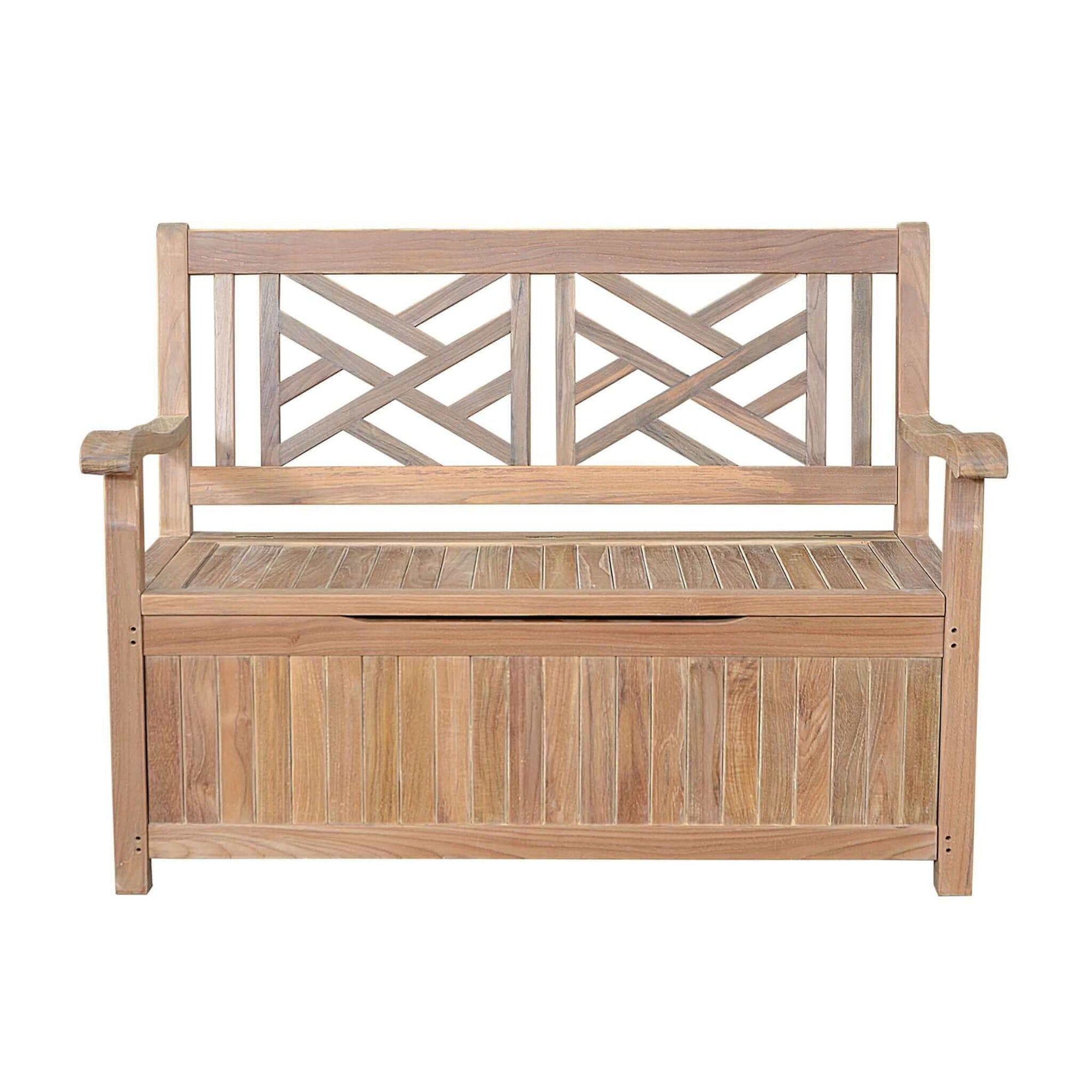 Anderson Teak Vilano Storage Bench-Default Title