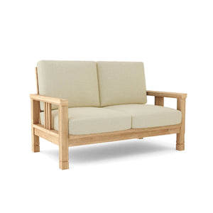 Anderson Teak SouthBay Deep Seating Love Seat-Cast Slate