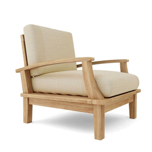 Anderson Teak Brianna Deep Seating Armchair + Cushion-