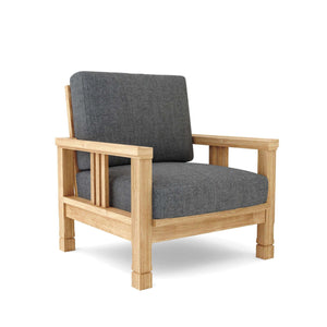 Anderson Teak SouthBay Deep Seating Armchair-Cast Charcoal