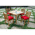 Alt text: "Anderson Teak Bahama Classic 5-Pieces Dining Set - Table and chairs in a yard"