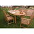 Anderson Teak Bahama Chicago 7-Pieces Dining Set A-Default Title