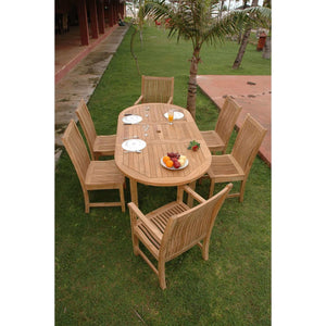 Anderson Teak Bahama Chicago 7-Pieces Dining Set A-