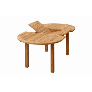 Anderson Teak Bahama Oval Extension Table Extra Thick Wood-