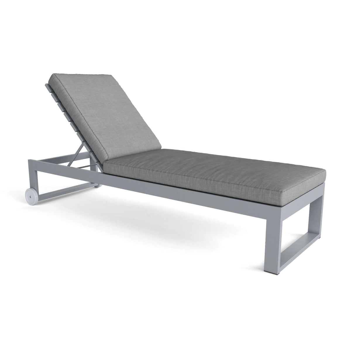 Anderson Teak Lucca Sun Lounger-Grey