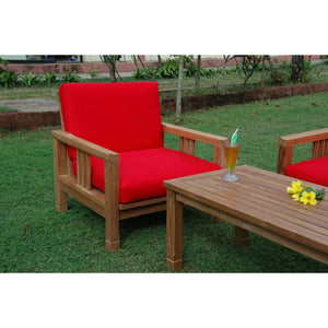 Anderson Teak SouthBay Deep Seating 5-Pieces Conversation Set A-