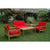 Anderson Teak SouthBay Deep Seating 5-Pieces Conversation Set A-Canvas Natural