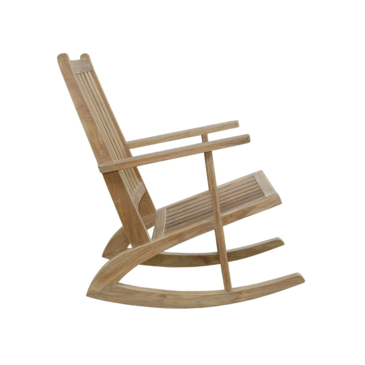 Anderson Teak Modern Rocking Armchair-